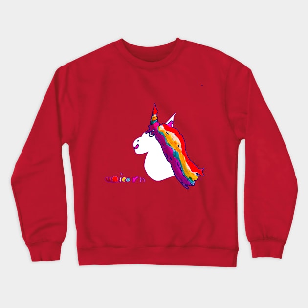 UNICORN KFL Crewneck Sweatshirt by wendyannedarling